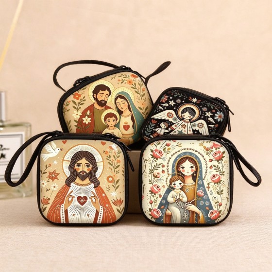 念珠收纳袋 祈祷珠小包 念珠盒 饰品拉链盒子批发